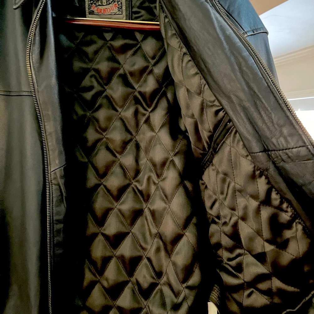 Vintage Leather Jacket - Dark Brown